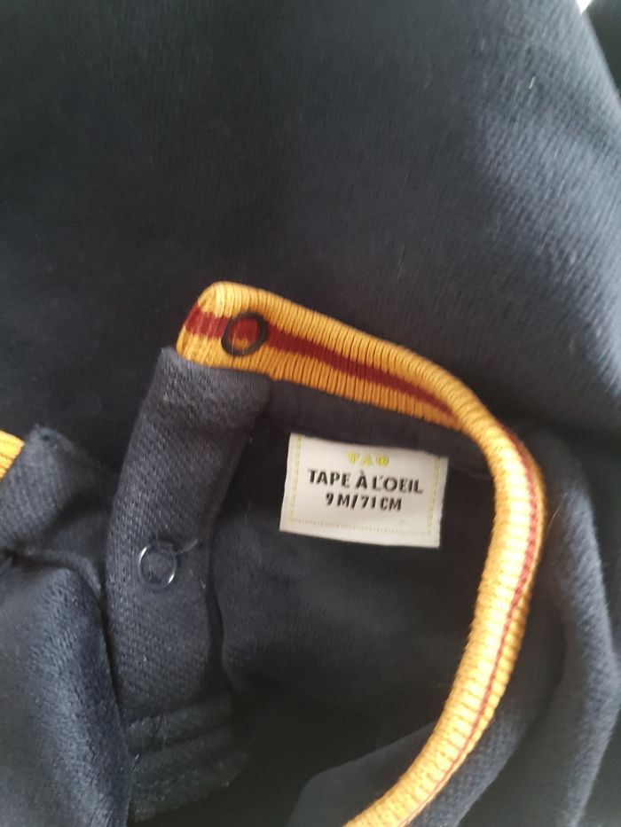 Tape À L'Œil - Ensemble sweat manches longues + pantalon bien chaud, doublé polaire (9 mois) - photo numéro 5