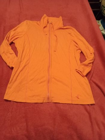 Sweat zippé manche 3/4 TBE léger taille 38 Betty Barclay