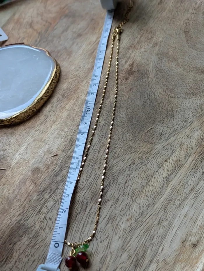 Collier pendentif Cerise 🍒 - photo numéro 4