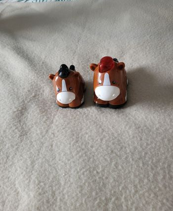 Tut tut animaux rafale et son bébé