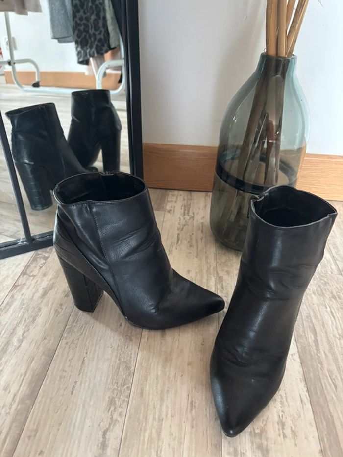 Bottines à talons