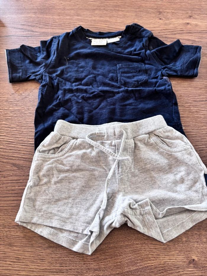 Ensemble t-shirt + short
