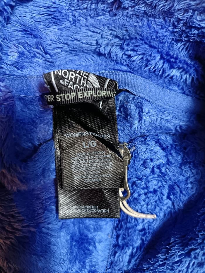 Veste polaire the north face femme taille L bleue - photo numéro 5