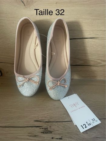 Ballerines pailletées Lovely Wings - Taille 32 - Neuves