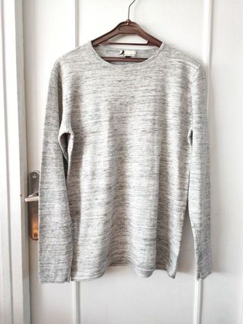 Pull col rond, pull fin basique