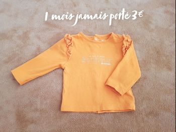 Haut manche longue bebe