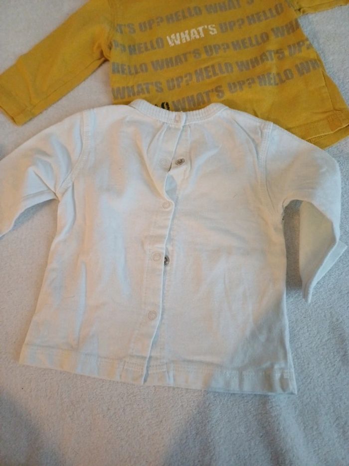 Lot 2 t-shirts 9 mois Kitchoun - photo numéro 3