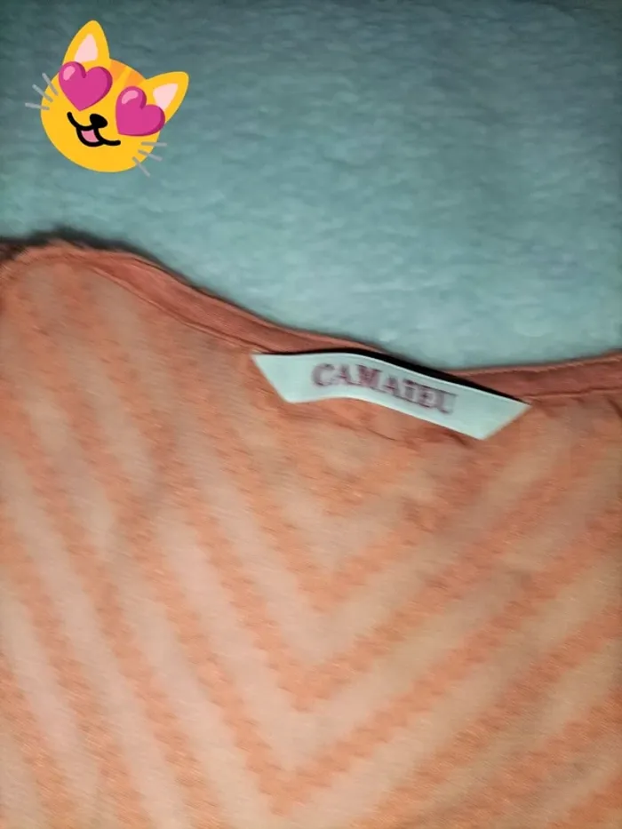 Blouse corail camaïeu 36 - photo numéro 2