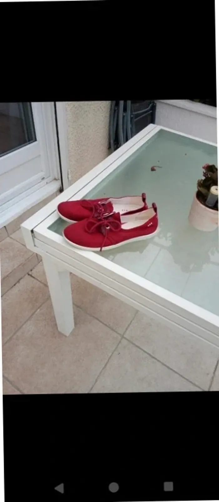 Chaussure femme armistice bordeaux rouge - photo numéro 2