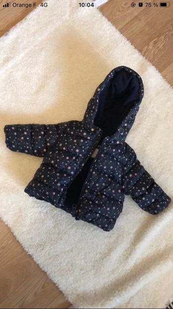 Doudoune polaire bébé 3 mois