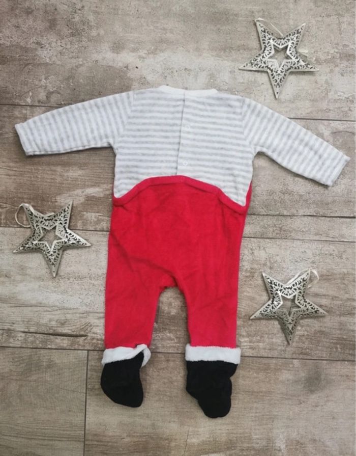 🌺Pyjama 1 piece de Noël 12mois Gemo🎄 - photo numéro 3