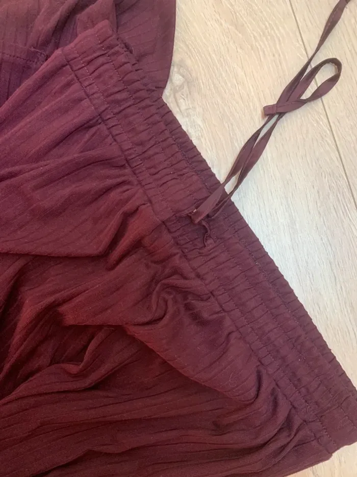 Ensemble pyjama 2 pièces bordeaux Primark - photo numéro 4
