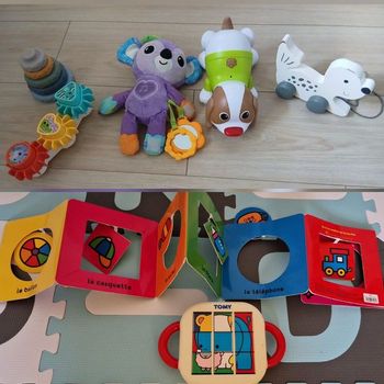 Lot jouets bébé