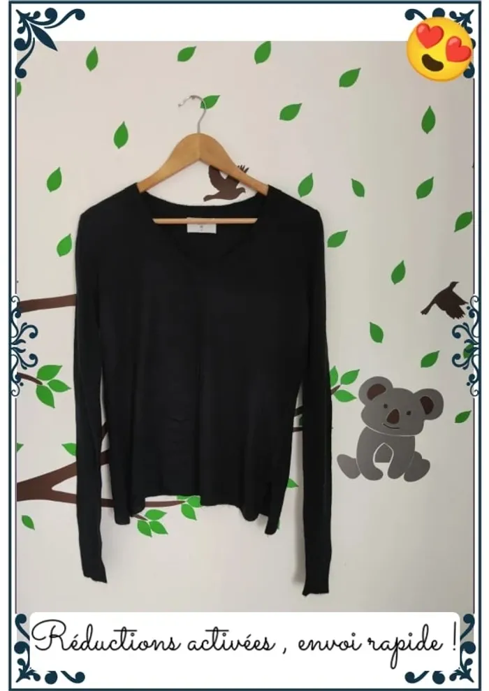 Pull noir XS
