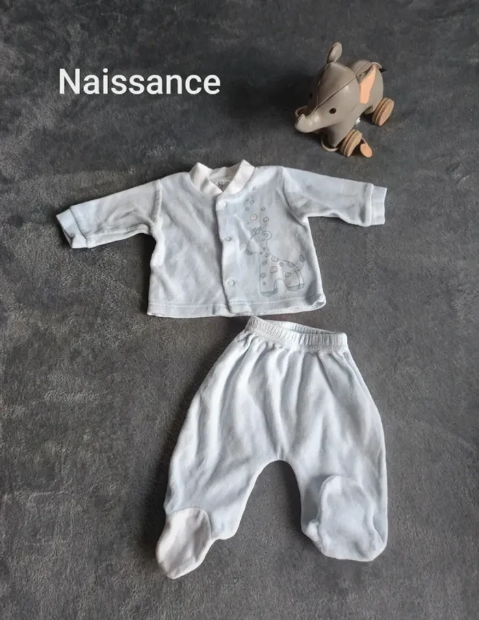 Ensemble pyjama taille 0 mois