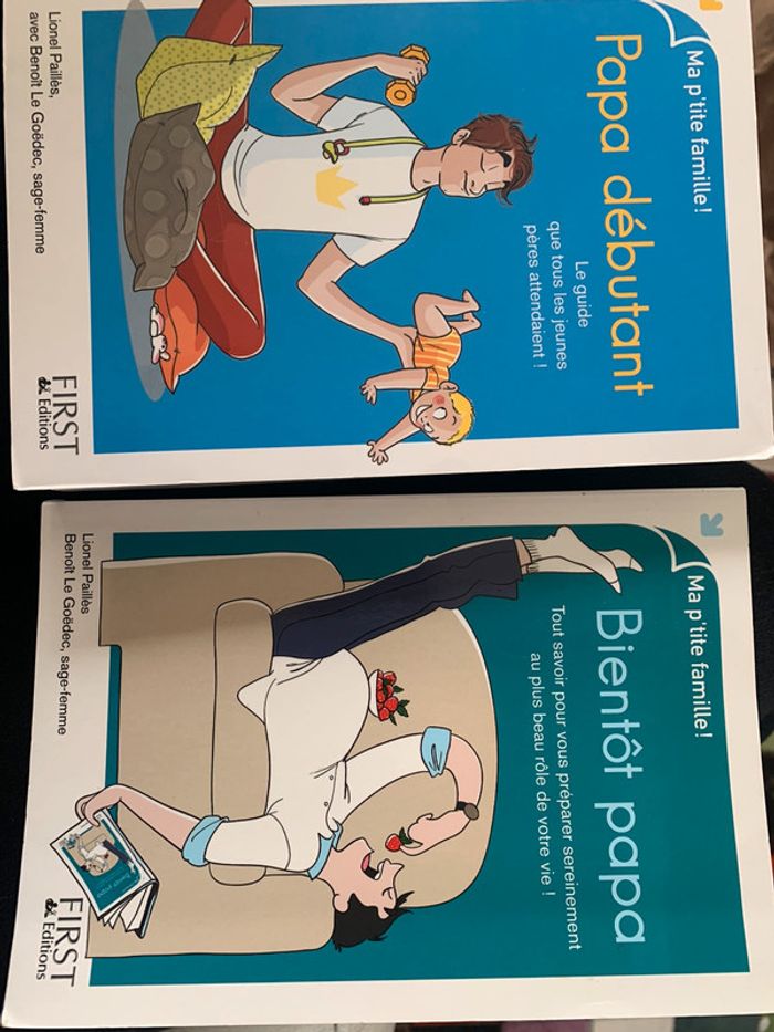 Livre Bientôt papa et papa débutant