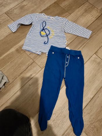 Pyjama 2 pièces mi saison 9 mois