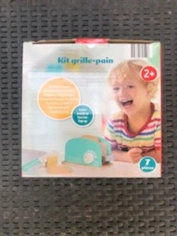 Kit grille pain en bois 7 pièces