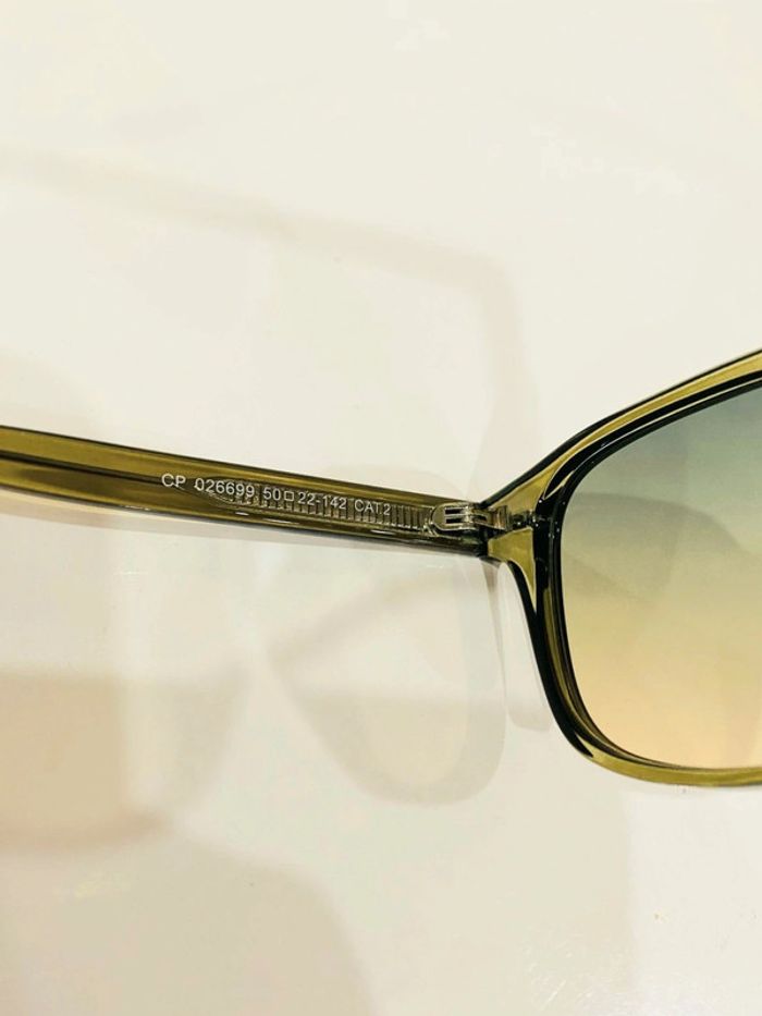 Lunette de soleil mixte kaki verres dégradés uvprotection catégorie 2 - photo numéro 5