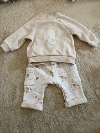 Ensemble beige éléphant 