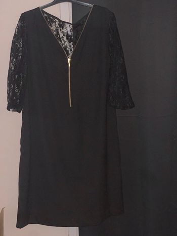 Robe noir dentelle