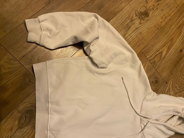 Sweat blanc court fille taille XXS - photo numéro 5