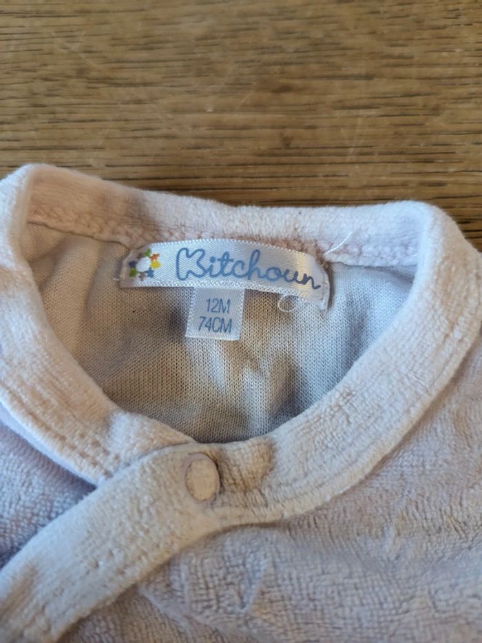 Dors bien velours kitchoun 12 mois - photo numéro 2