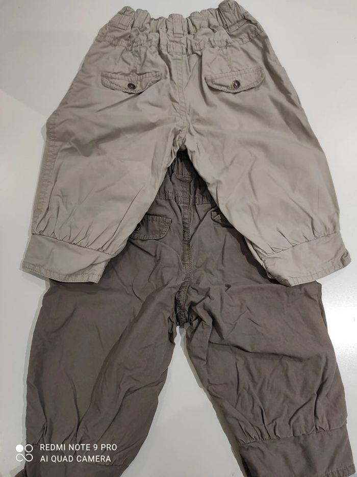 Lot 2 pantalons kitchoun 12 mois - photo numéro 4