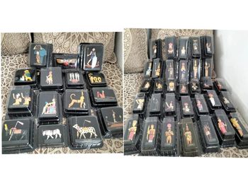 Figurines collection les mystères des dieux égyptiens