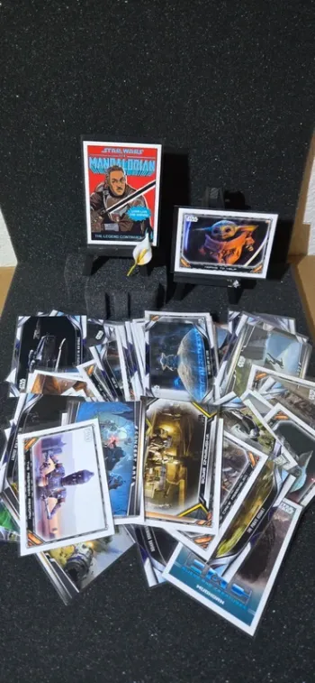 Lot de cartes Topps, Star Wars, Mandalorian