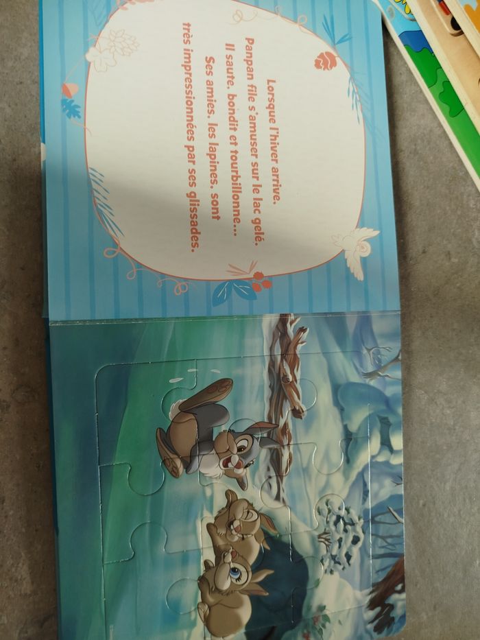 Livre puzzle Disney Bambi - photo numéro 4