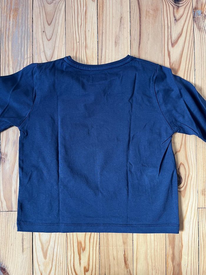 Tee-shirt marine Filou and Friends 8 ans - photo numéro 4