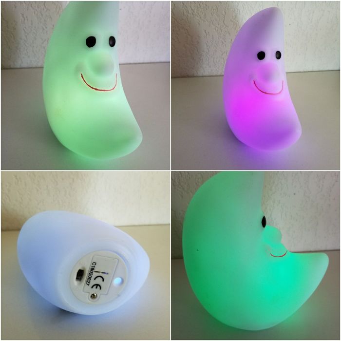 veilleuse lumineuse à changement de couleurs