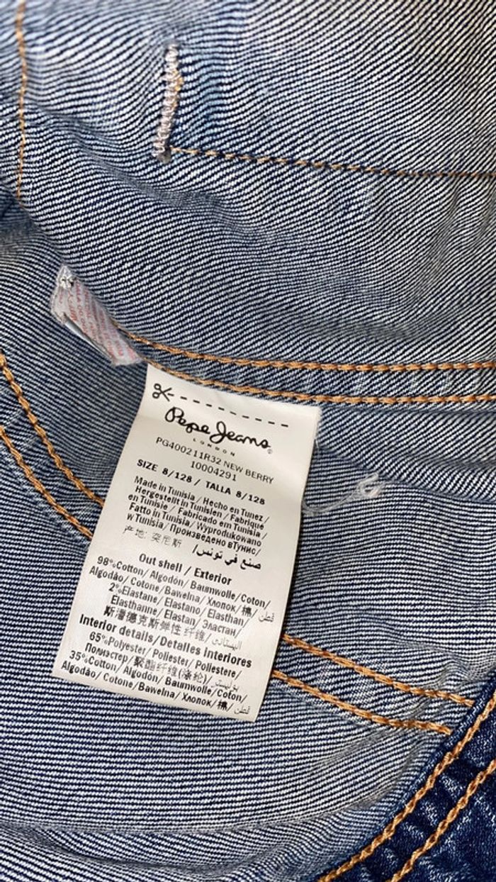Veste en jeans cintrée - photo numéro 3