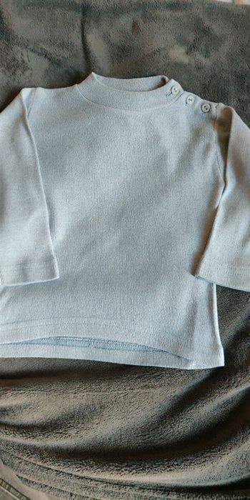 Pull bleu 24 mois
