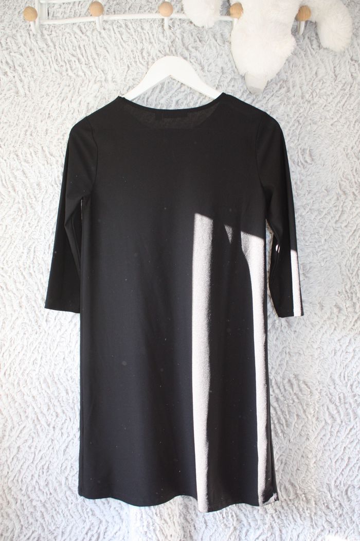 Petite robe noire évasée S - photo numéro 7
