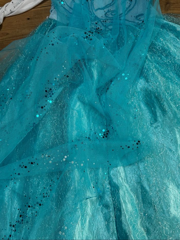 Déguisement reine des neiges taille 100 - photo numéro 10