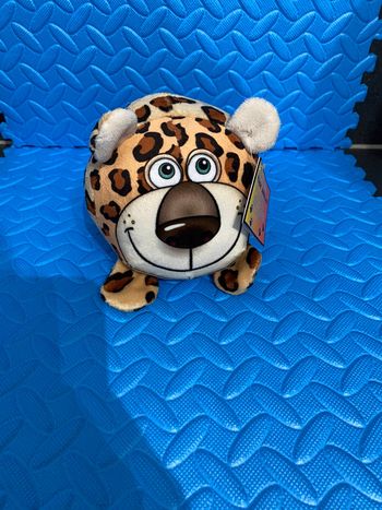 Peluche léopard neuve avec étiquette