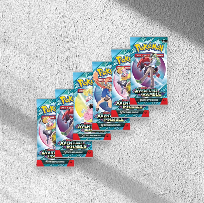 Pokémon 🇫🇷 Lot x6 Boosters EV09 | Aventures Ensemble | Bundle [Scellé] - photo numéro 3