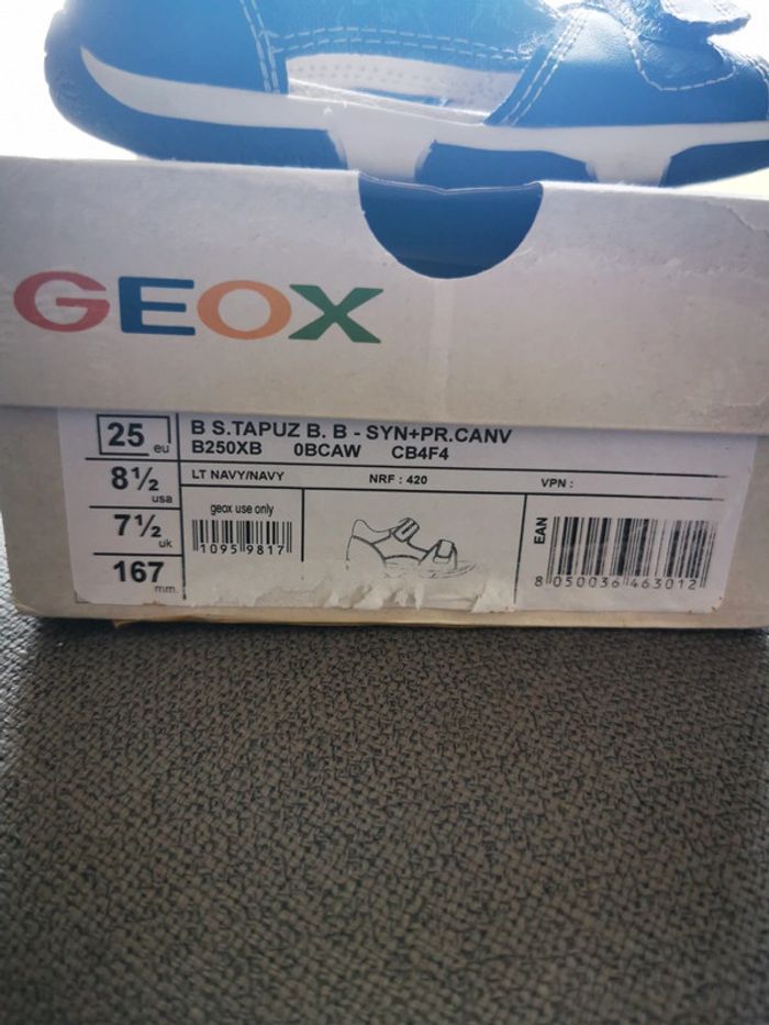 Sandales geox tapuz taille 25 - photo numéro 9