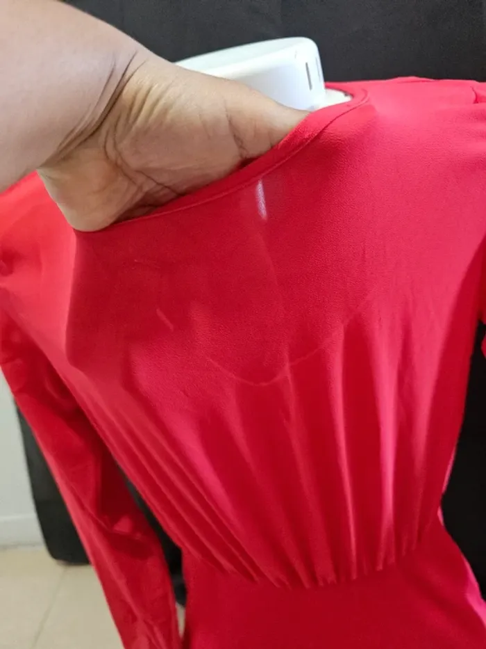 ROBE rouge mini made in Italie - photo numéro 5