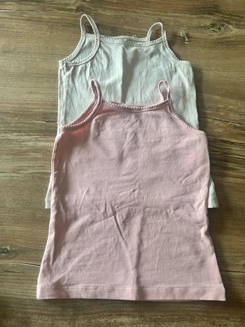 Lot de 2 débardeur 3 ans fille