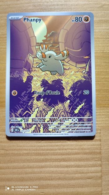 Phanpy 205/191  EV08 Étincelles déferlantes