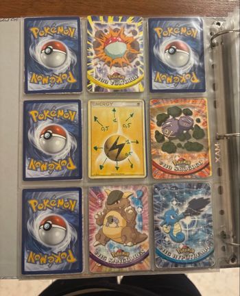 Carte Pokémon topps au choix