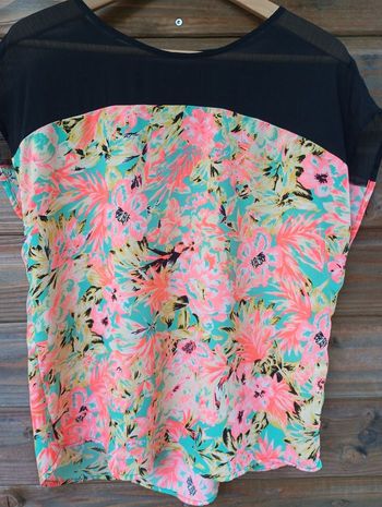 Blouse manches courtes 