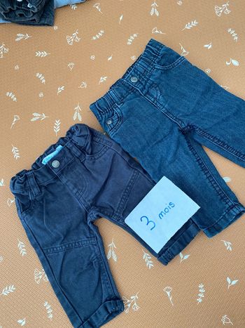 Lot Jeans 3 mois