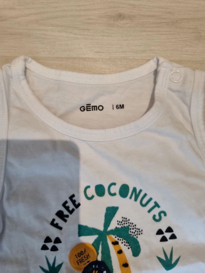 Ensemble été short 6 mois - photo numéro 2