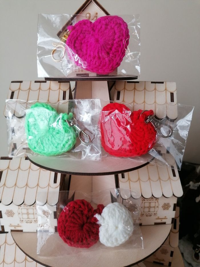 Porte clés cœur - photo numéro 4