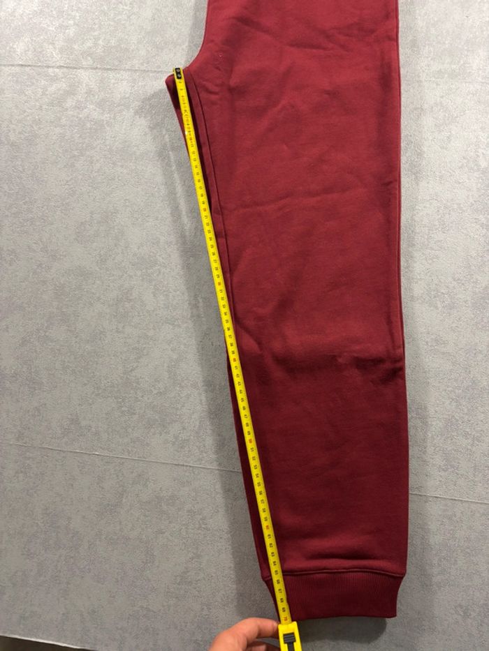 Jogging Lacoste Logo brodé Bordeaux Taille S - photo numéro 9