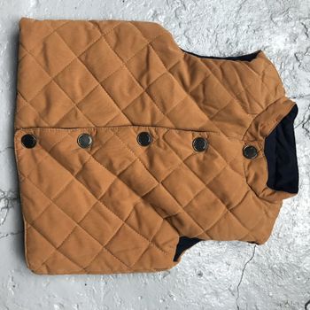 Doudoune sans manche reversible